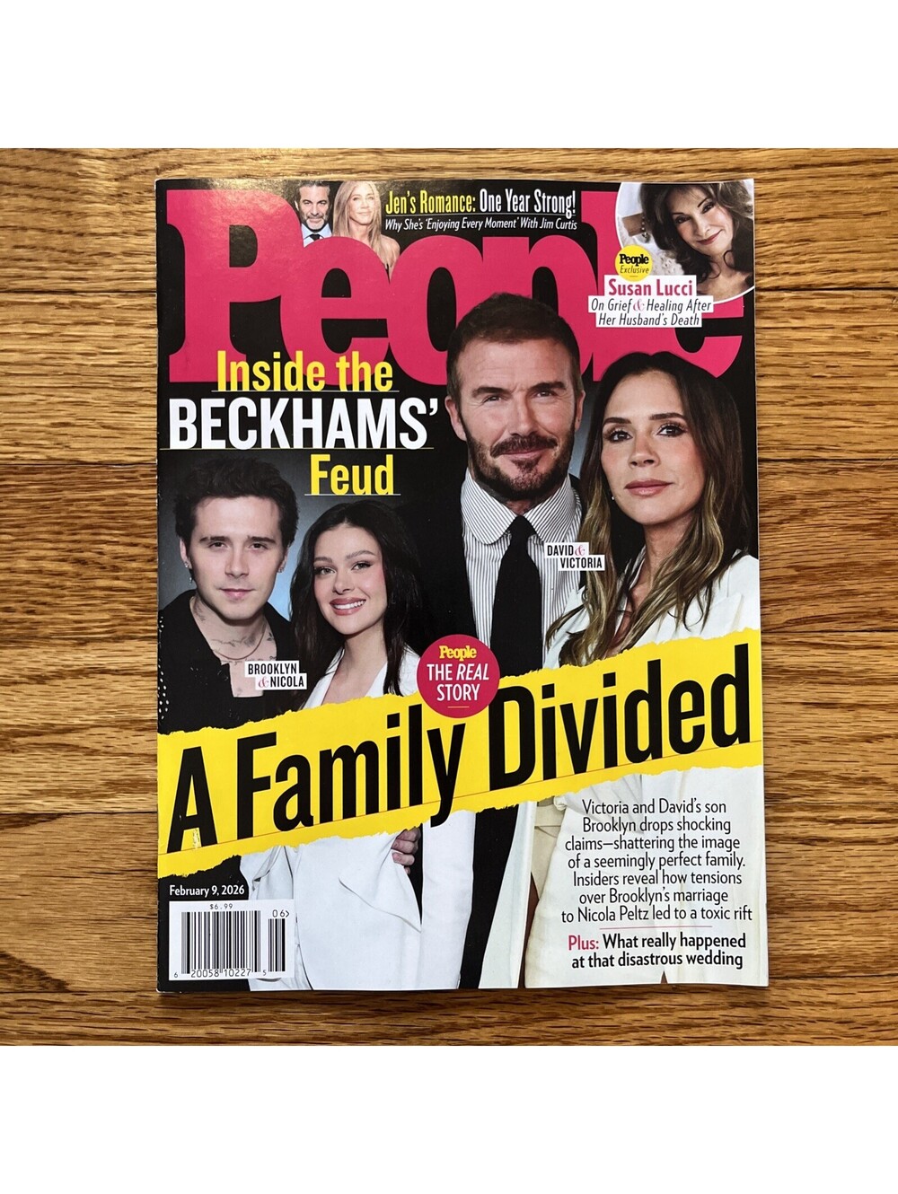 People Magazine  February 9th 2026  The Beckham's Fued